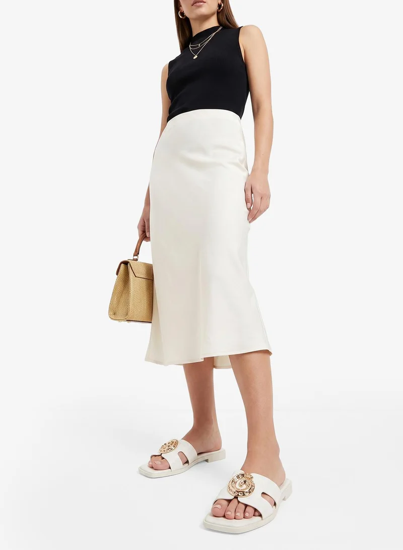 Aldo WHITE/BONE Khali Flat Sandals for Women | Best Price UAE