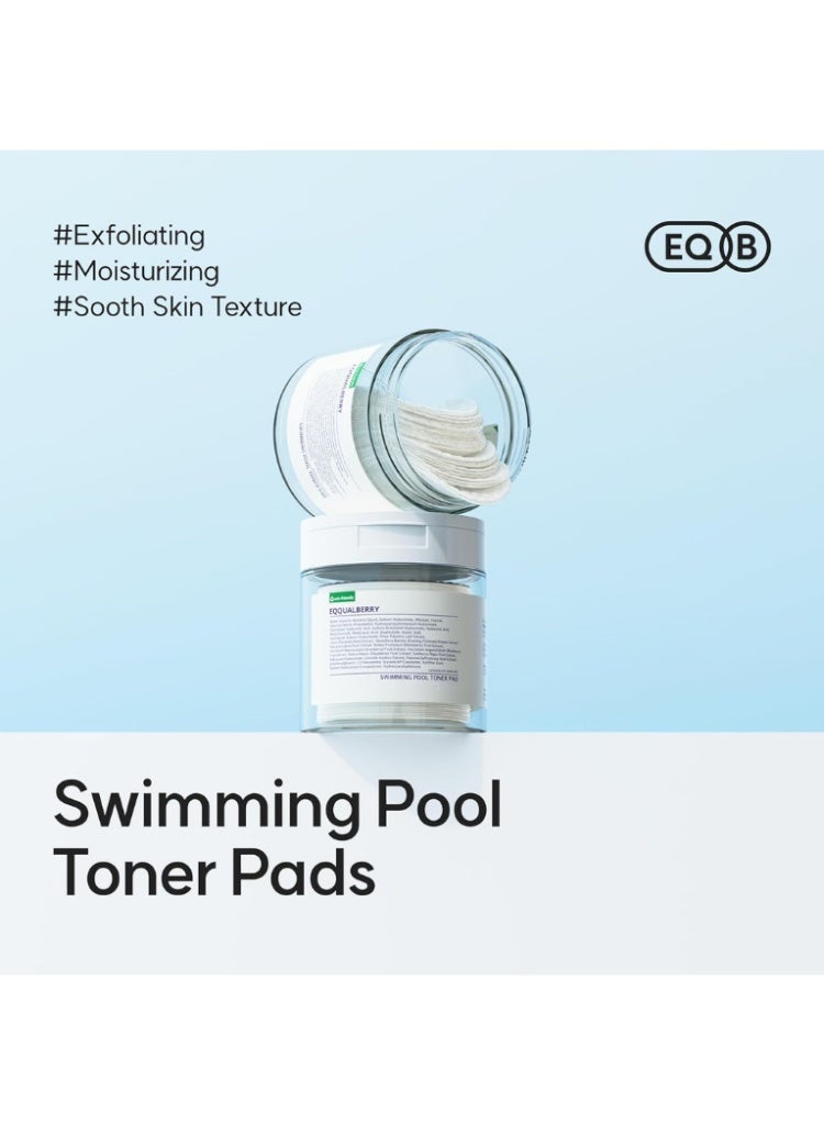 إيكوالبيري وسائد التونر برائحة حمام السباحة – ترطيب، تبريد وتنقية المسام - Image 5