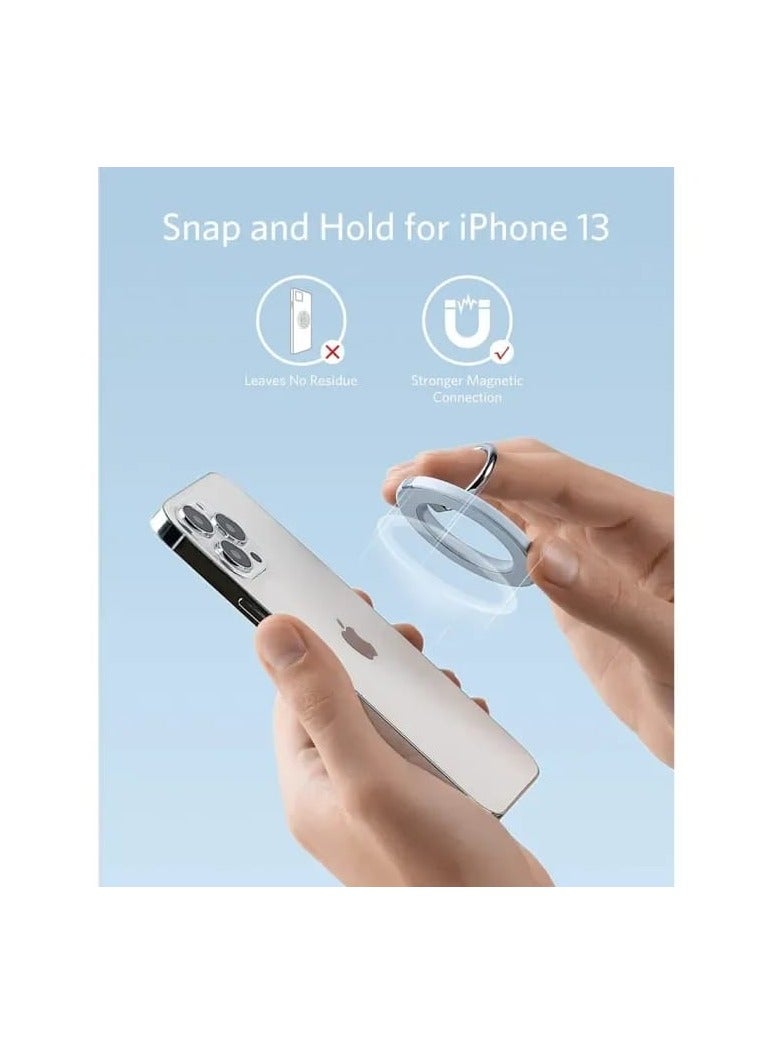 حامل هاتف مغناطيسي (MagGo)، حامل هاتف حلقي مغناطيسي 610، حامل قابل للتعديل، فقط لهاتف iPhone 16 pro max - Image 2