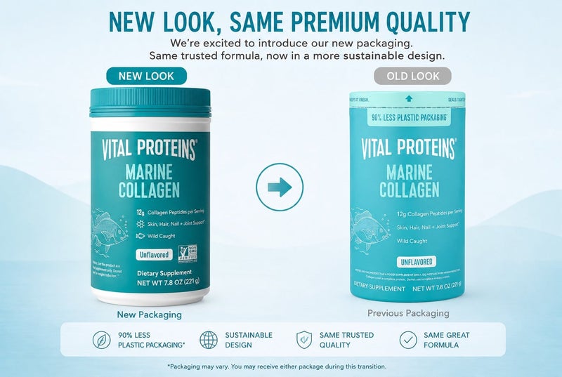Vital Proteins Marine Collagen Peptides 7.8oz 221gm - Image 2
