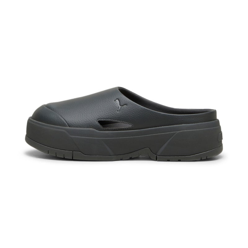 PUMA Womens Grey Mule Shoes - Image 4