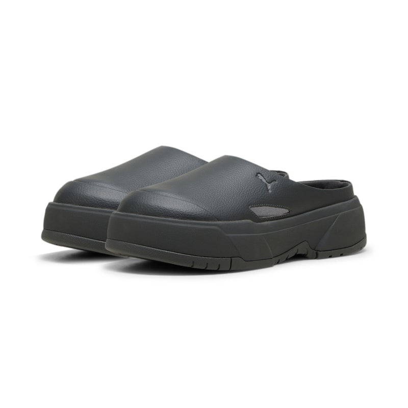 PUMA Womens Grey Mule Shoes - Image 2