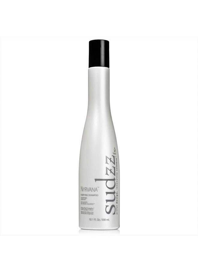 SUDZZFX Nyrvana Purifying Shampoo - Hair Loss Shampoo for Men & Women - Protect Refresh & Go- Color Treated Routine Shampoo for Hair Care - Sulfate Free Travel Size Shampoo, 10.1 Fl Oz  - Image 1