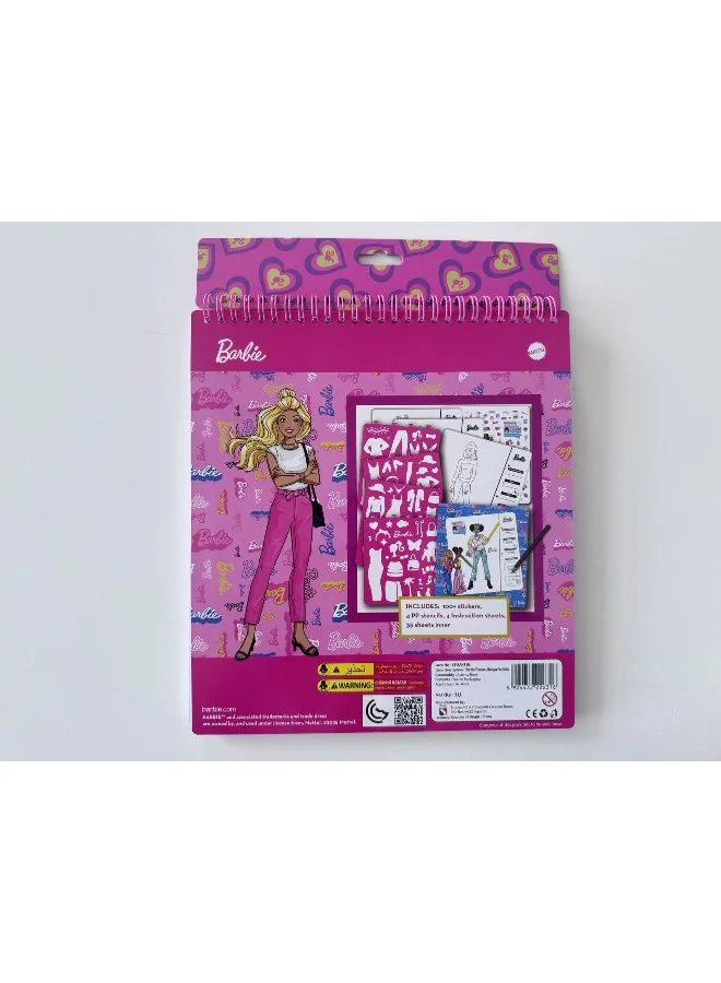 Barbie Barbie Fashion Design Portfolio Set