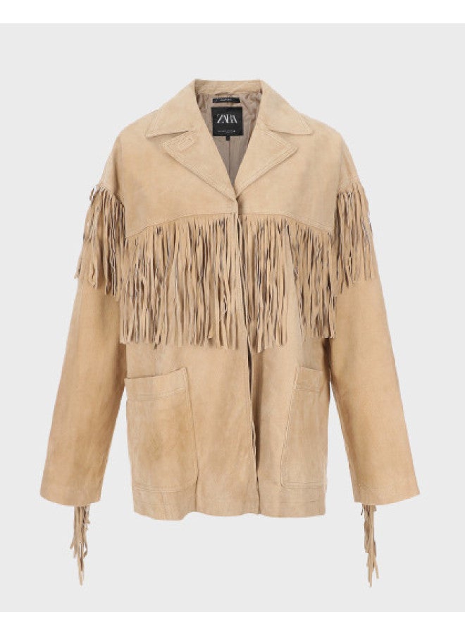 Zara women's Streetwear Stylish Casual Lapel Windproof Jacket - Image 1