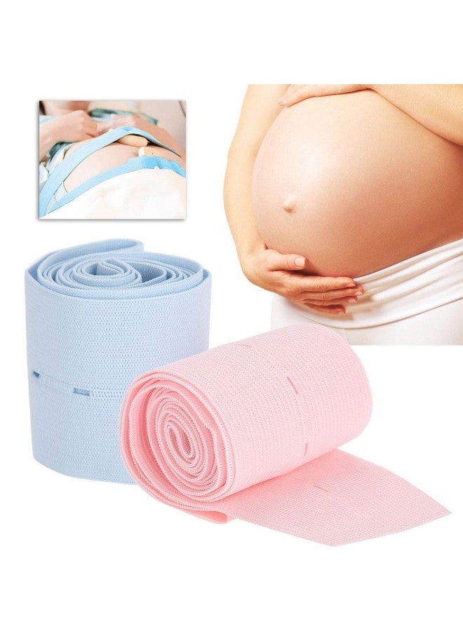 klarako 2pcs Monitoring Belt, Fetal Heart Monitoring Straps Fetal Monitoring Bandage Monitoring Bandage Belt Heart Monitor Tool - Image 5