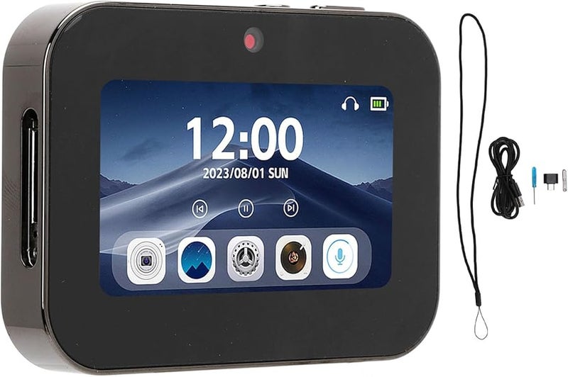 4K Digital Camera 64MP 3 Inch Touchscreen 120 Degree Wide Angle Compact Black Type 1 - Image 2