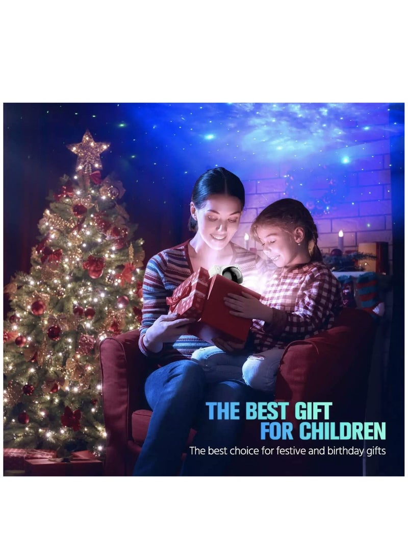 Rabos Star Projector Galaxy Night Light - Astronaut Starry Nebula Ceiling LED Projection Lamp with Timer, Remote Control, Adjustable Head Angle  - Image 4