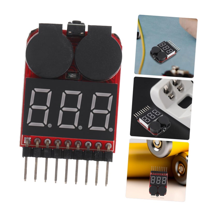 Low Voltage Alert Lipo Battery Tester with LED Alarm Indicator Prevents Over Discharge - Image 5