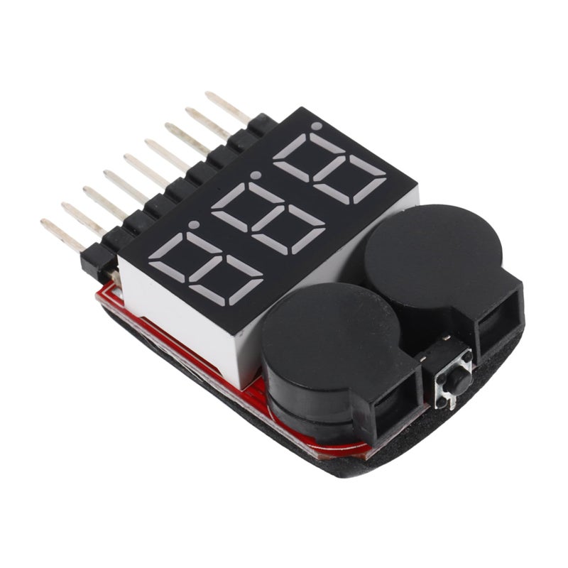Low Voltage Alert Lipo Battery Tester with LED Alarm Indicator Prevents Over Discharge - Image 2