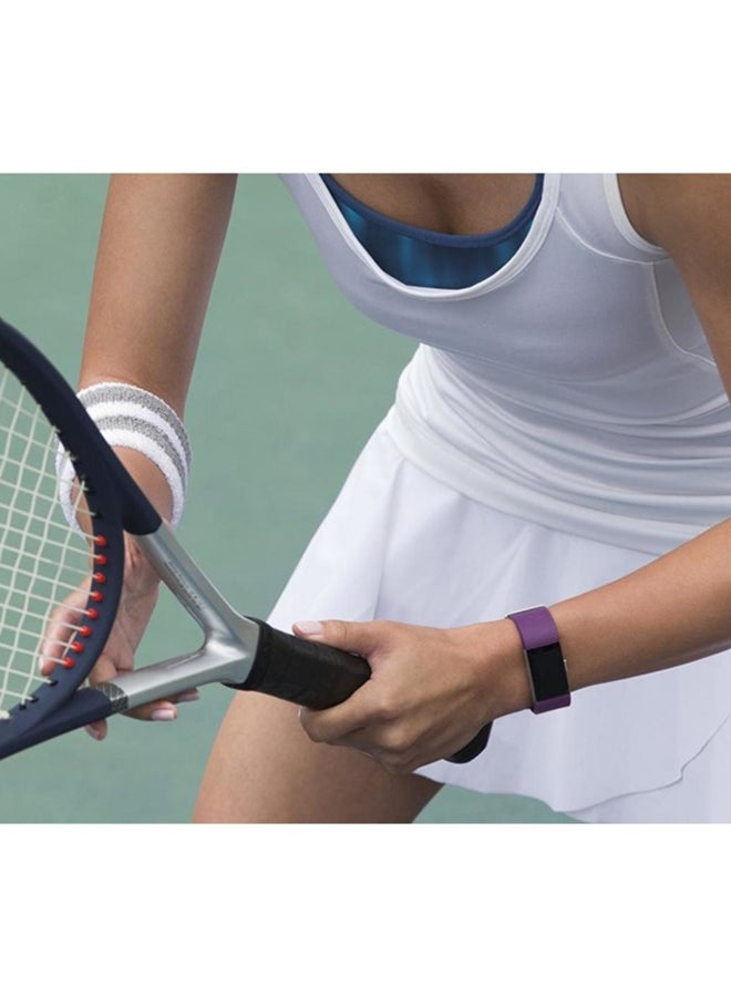 Fitbit Charge 2 (S) HR OLED Touchscreen Fitness Tracker Plum - Image 3