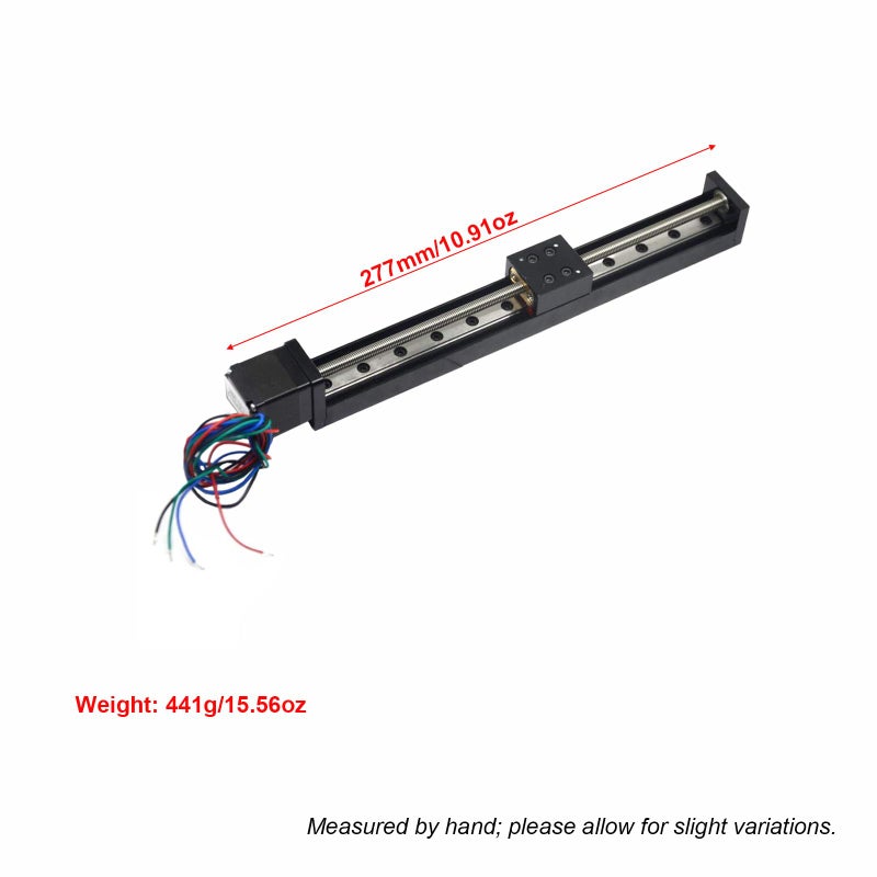 T6 Pitch 6 200mm Mini Linear Rail Guide Slide Actuator High Strength Metal Frame Smooth Operation - Image 3