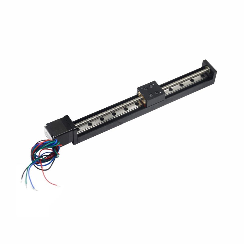 T6 Pitch 6 200mm Mini Linear Rail Guide Slide Actuator High Strength Metal Frame Smooth Operation - Image 2