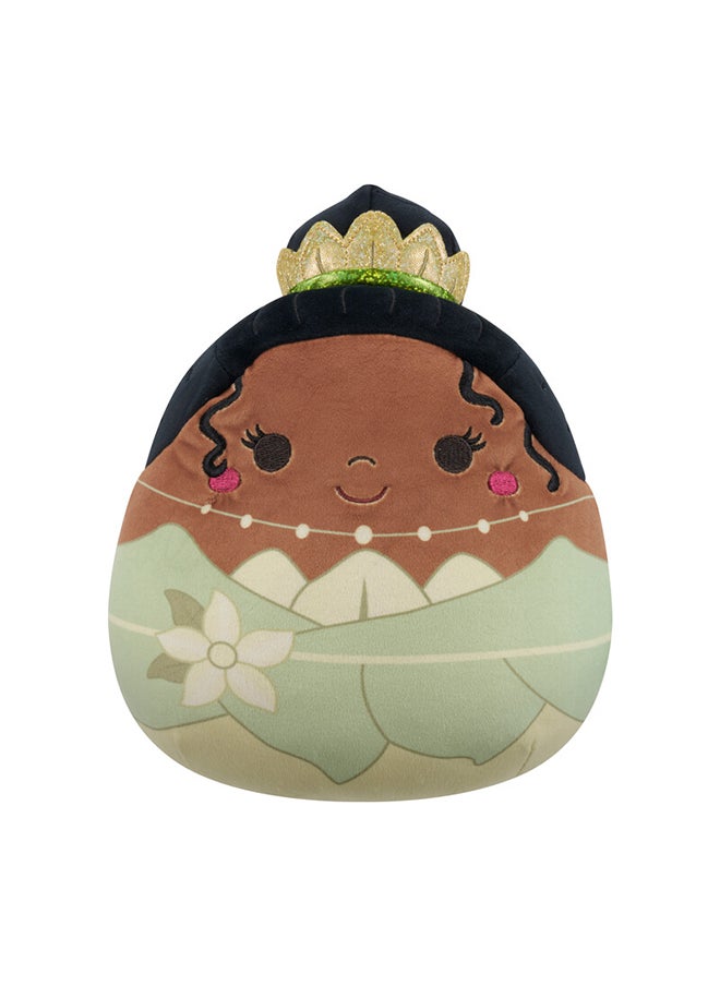Squishmallows Disney Little Plush 8 inch Princess Tiana Officially Licensed Kellytoy Plush Toy Colorful Soft Gift for Kids Girls & Boys Washable Squishy Stuff Toy Multicolor All Age  - Image 5