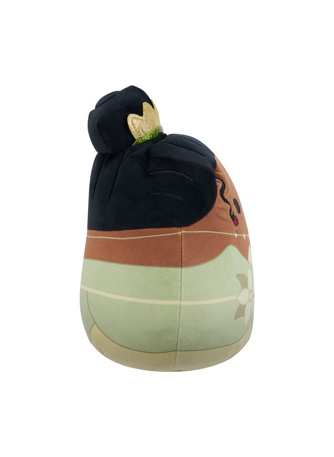 Squishmallows Disney Little Plush 8 inch Princess Tiana Officially Licensed Kellytoy Plush Toy Colorful Soft Gift for Kids Girls & Boys Washable Squishy Stuff Toy Multicolor All Age  - Image 3