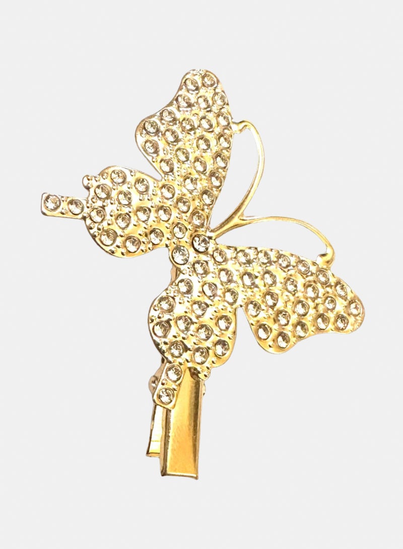 Trio Earrings Butterfly Hair Claw Clip - Image 2