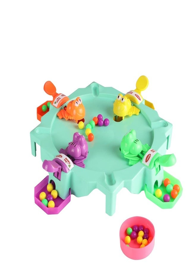 فيدلايز لعبة لوحية داخلية "الضفدع الجائع" من فيدلي | لعبة ألغاز متعددة اللاعبين للأطفال | (4 لاعبين) - Image 4