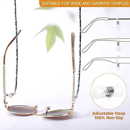 humlbird Mask Chain Glasses Chain Sparkling Mask Lanyard Face Mask Holder Around Neck Eyeglass Chain for Women Stylish - Image 5