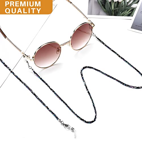 humlbird Mask Chain Glasses Chain Sparkling Mask Lanyard Face Mask Holder Around Neck Eyeglass Chain for Women Stylish - Image 4