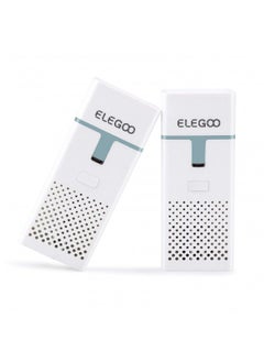 ELEGOO Mini Air Purifier with Activated Carbon Filter and Universal Adaptor for LCD/DLP/MSLA Resin 3D Printer(Pack of 2)