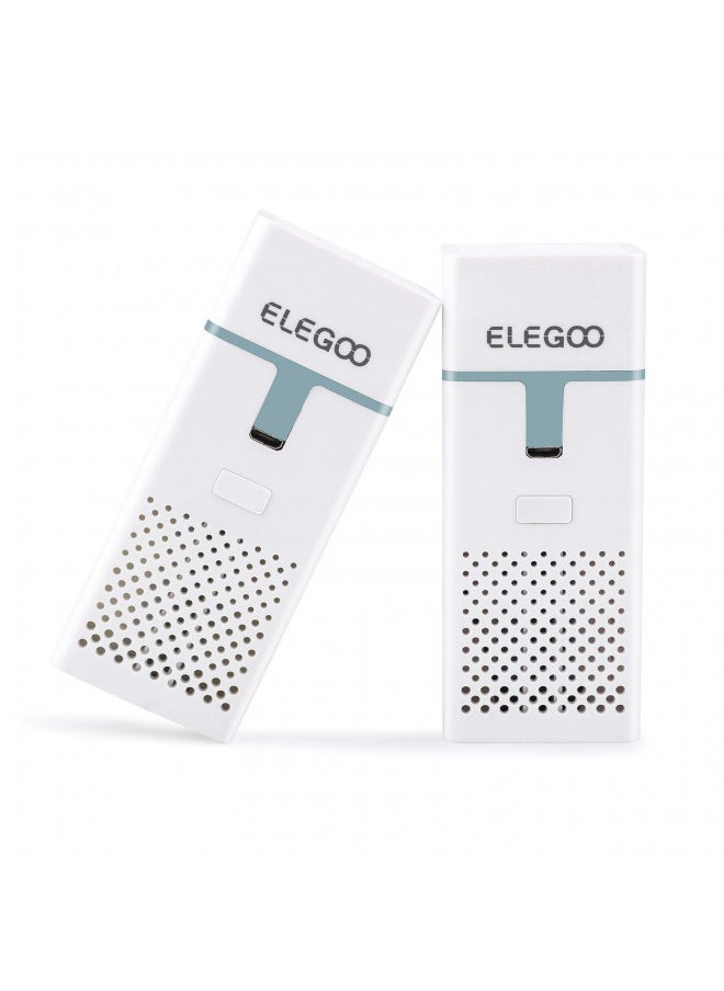 ELEGOO - ELEGOO Mini Air Purifier with Activated Carbon Filter and Universal Adaptor for LCD/DLP/MSLA Resin 3D Printer(Pack of 2) - Image 1
