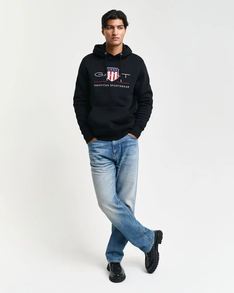 GANT  Archive Shield Hoodie for Men | Best Price UAE