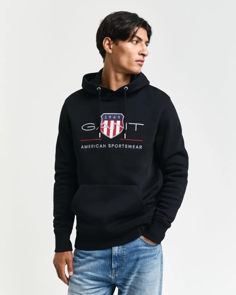 GANT  Archive Shield Hoodie for Men | Best Price UAE