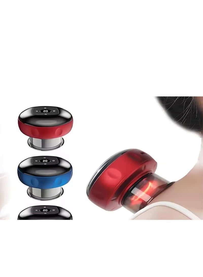 Relax Smart Smart Dynamic Cupping Therapy & Cellulite Remover 3 in 1 Vacuum Massage Device with Heat – Gua Sha Body Massager, 12-Level Temperature & Suction, Fat Burning & Muscle Relaxation Tool - Image 2