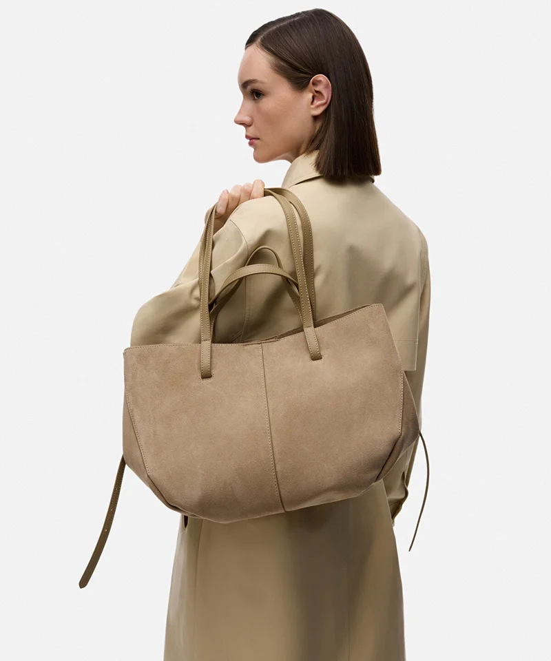 ابيكول Boho Versatile Suede Bag