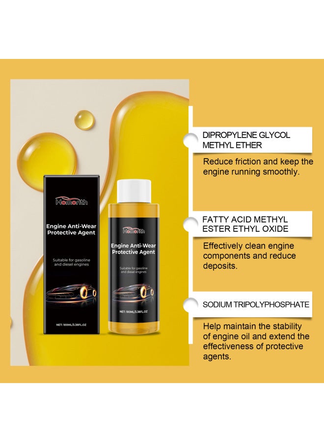 Yes Engine Anti-wear Protective Agent Car Engine Reduces Friction, Extends And Improves Performance Protective Agent - Image 4