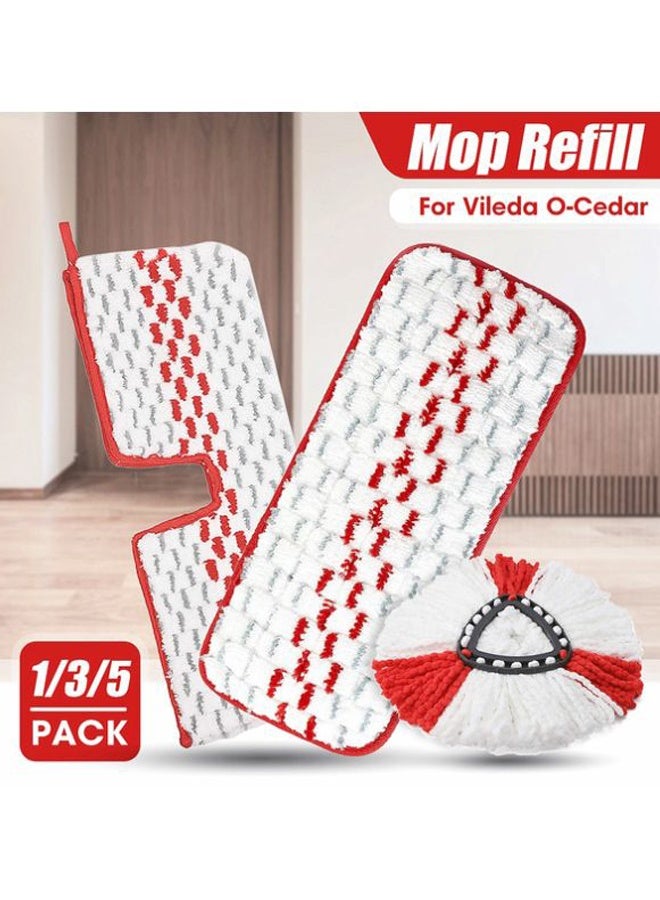 Mop Pad Refill, Double-Sided Microfibre Technology, Ideal For All Floor Types - Image 3