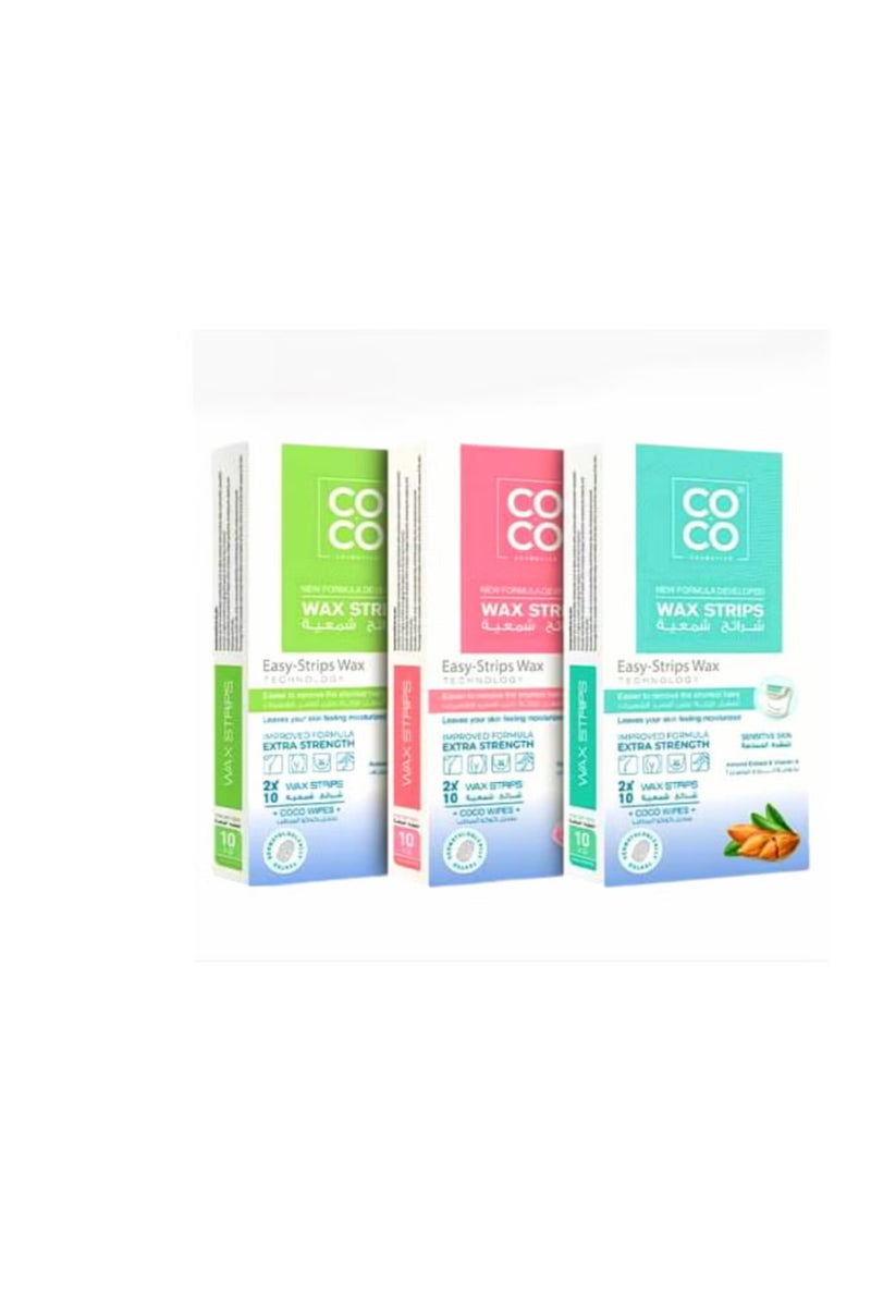 Coco Hair Removal Wax Strips Coco Wax with Rose Extract - Image 3