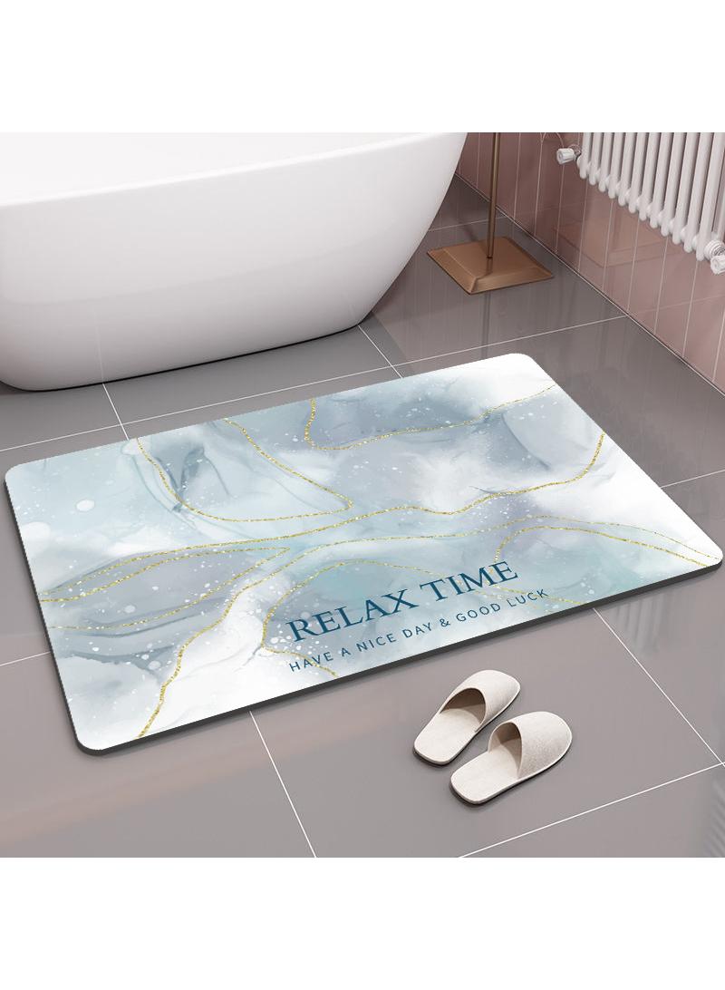 Bluejw Diatom Bath Mats,Anti-Slip Bathroom Floor Mats and Quick Dry Bath Rug,Super Absorbent Bathtub Mat with Non-Slip,Thickened,Soft, Easier Clean Carpet - Image 1