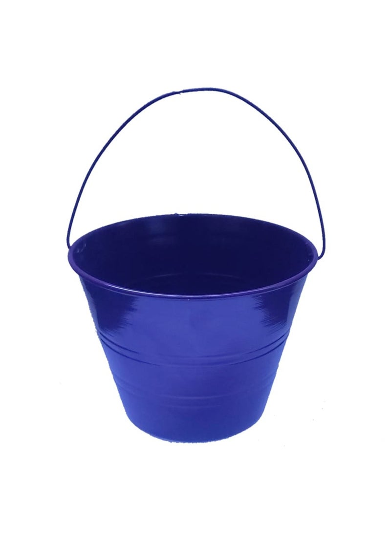 Vota Grills Lilys Garden Elegant Metal Decorative Bucket, Size 5  - Image 1