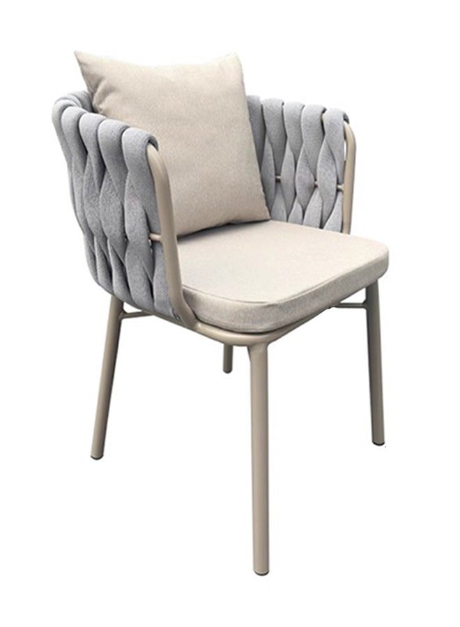 Broyhome outdoor chair/Rope Chair/Restaurant Chair/Hotel chair/Modern Medium Back Luxury - Image 1