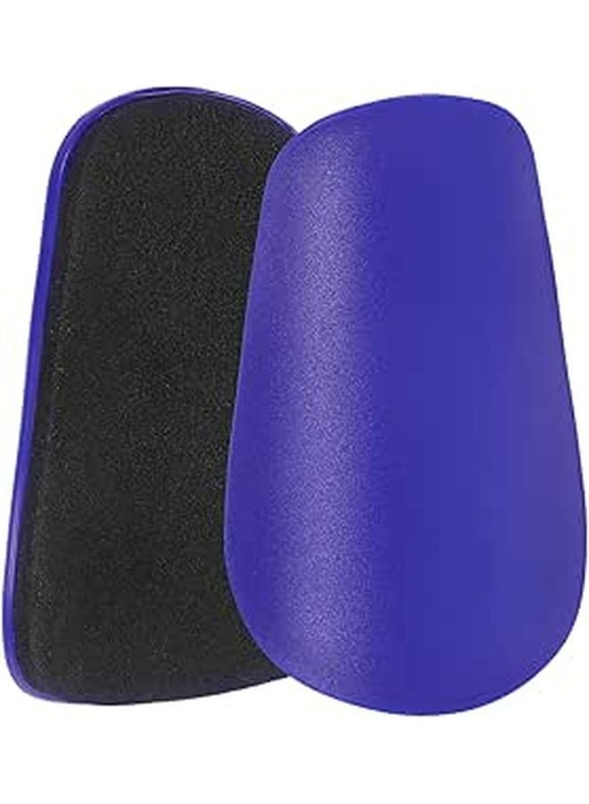 Youth Soccer Shin Guards With Calf Protection Mini Size S Blue 2Pcs Set - Image 1
