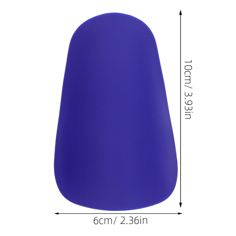 Youth Soccer Shin Guards With Calf Protection Mini Size S Blue 2Pcs Set - Image 3