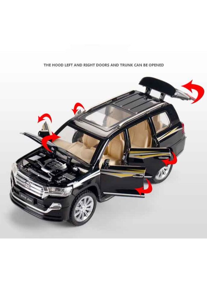 Toyota Land Cruiser Model Car Zinc Alloy For Kids Boys Girls Gift  - Image 2