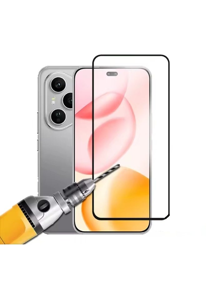 Honor 400 Pro Screen Protector Full Glue Edge-to-edge 3D Curved Tempered Glass Fingerprint Compatible Anti Scratch 9H hardness for Honor 400 Pro - Image 1