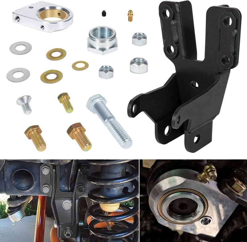 Bonbo 886901 Front Track Bar Sector Shaft Brace for Jeep Wrangler JL JLU Gladiator JT 2018 2019 2020 2021 2022