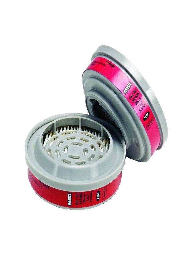 MSA 815369 Advantage Low Profile P100 Respirator Cartridges - Image 2