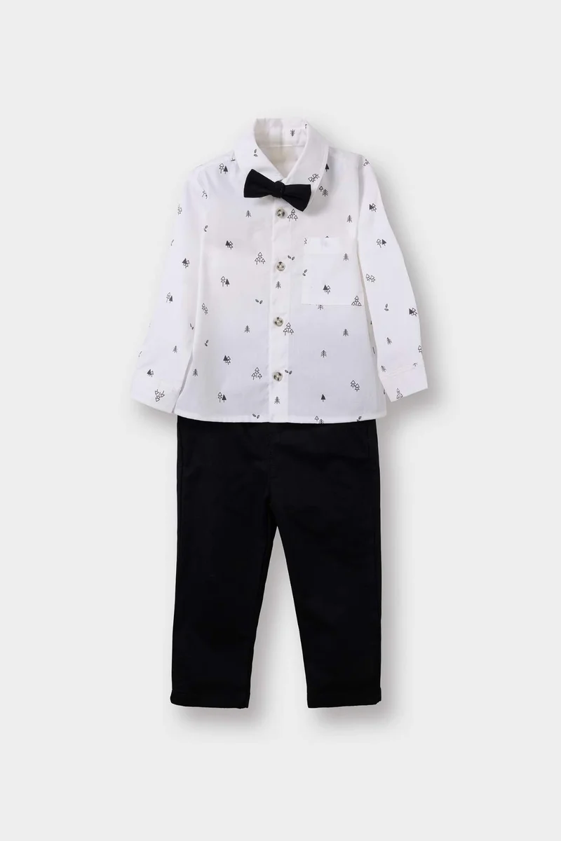 ديفاكتو Baby Boy New Year Printed 2 Piece Set