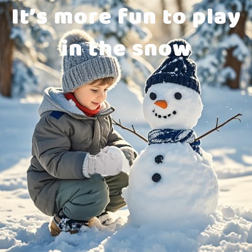 ENBAOHUI Baby Waterproof Mittens Threaded waterproof Mitten Fleece Lined Glove Kids Snow Ski Mitten for Boys Girls Pinkmixed&White 3-5T - Image 4