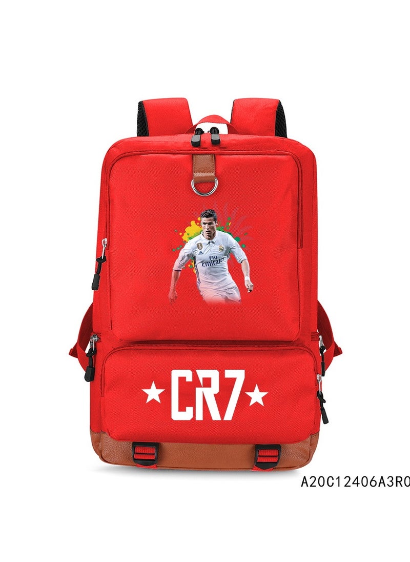 ماركة غير محددة - حقيبة مدرسية عامة جديدة جديدة-C12-: الرئيس/CR7-Star - 439 - Image 1