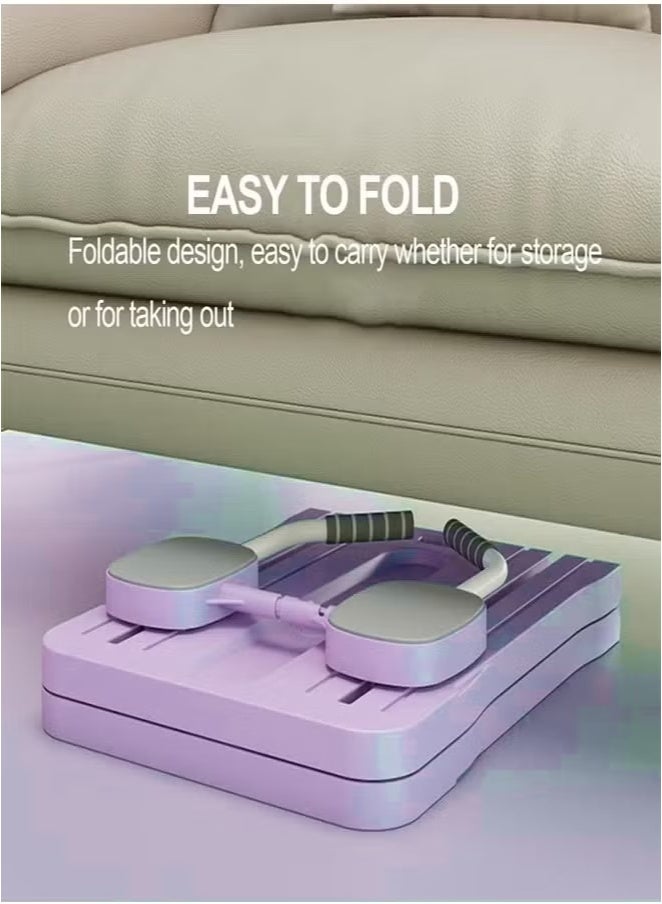 فيتنس ورلد لوح بيلاتيس - مجموعة إصلاح بيلاتيس ، لوح إصلاح بيلاتيس قابل للطي متعدد الأغراض للمنزل، لوح انزلاقي 5 في 1 لتمارين بيلاتيس - Image 5