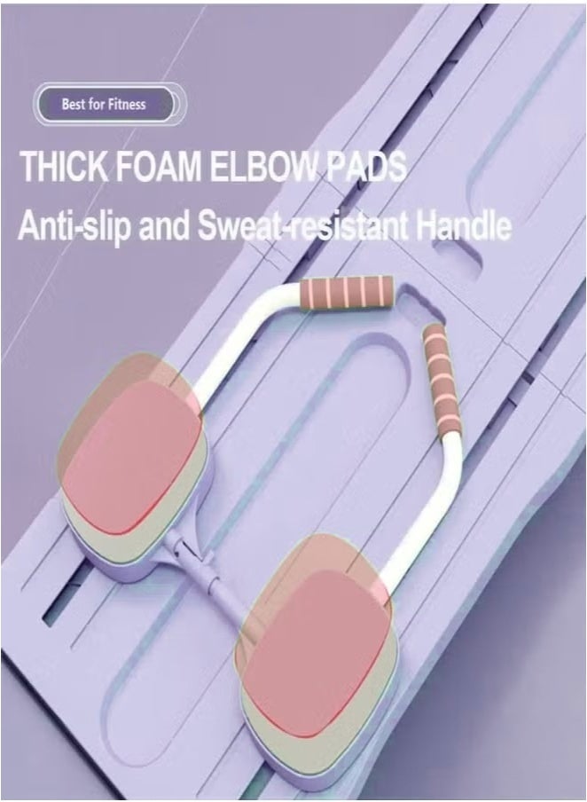 فيتنس ورلد لوح بيلاتيس - مجموعة إصلاح بيلاتيس ، لوح إصلاح بيلاتيس قابل للطي متعدد الأغراض للمنزل، لوح انزلاقي 5 في 1 لتمارين بيلاتيس - Image 4