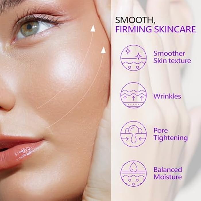 Fabyou سيروم الريتينول ببتيد الشباب 1.01 أونصة سائلة - مضاد للشيخوخة، مرطب ومشد للبشرة ضد التجاعيد والبقع الداكنة، سيروم ريتينول لطيف للوجه، للعناية بالبشرة الكورية نهارًا وليلاً - Image 5