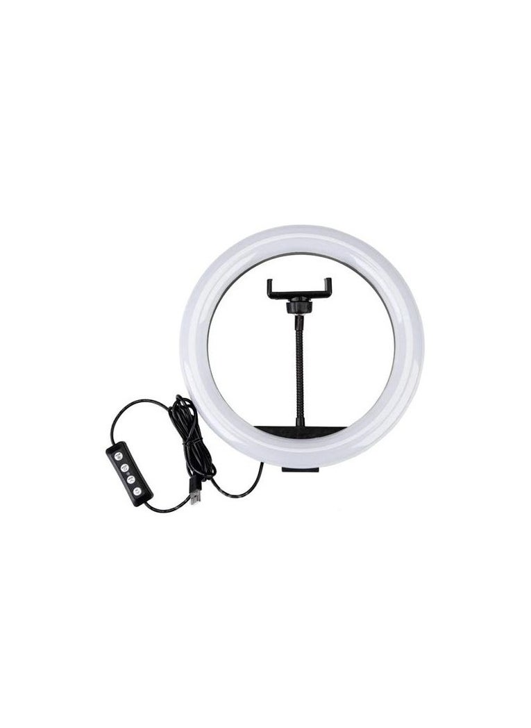 WH32 RGB LED Soft Ring Light With 7 Colors And 360 Degree Rotating pan tilt