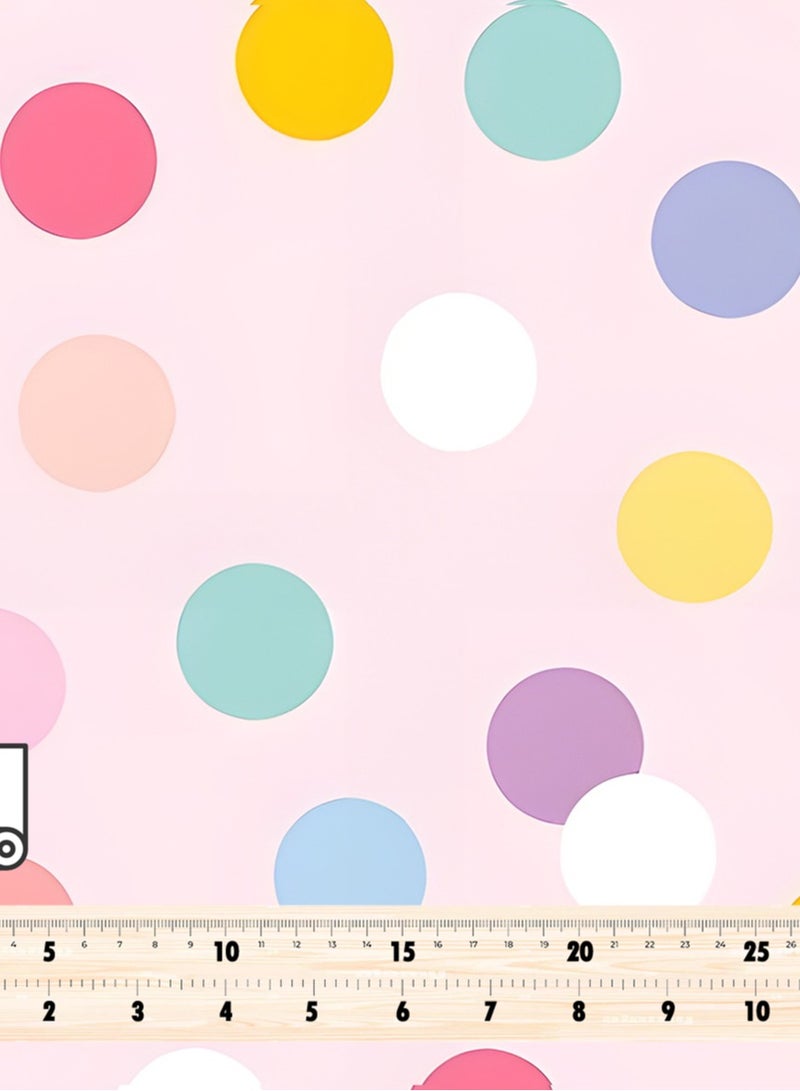 فيلاتو Ù‚Ù…Ø§Ø´ Ø­Ø±ÙŠØ± Ø§Ù„Ù„ÙŠÙ„ Ø¹Ø±Ø§Ù…Ù†ÙŠ Ø¨Ø§Ù„ÙŠØ§Ø±Ø¯Ø©ØŒ ÙˆØ±Ø¯ÙŠ Ø£ØµÙ�Ø± Ø£Ø¨ÙŠØ¶ØŒ Ù…Ù†Ù‚Ø·ØŒ Ø¬Ù„Ø§Ø¨ÙŠØ© Ù…Ø®ÙˆÙŠØ±ØŒ Ø®ÙŠØ§Ø·Ø©ØŒ Ø¹Ø±Ø¶ 58 Ø¨ÙˆØµØ© - Image 4