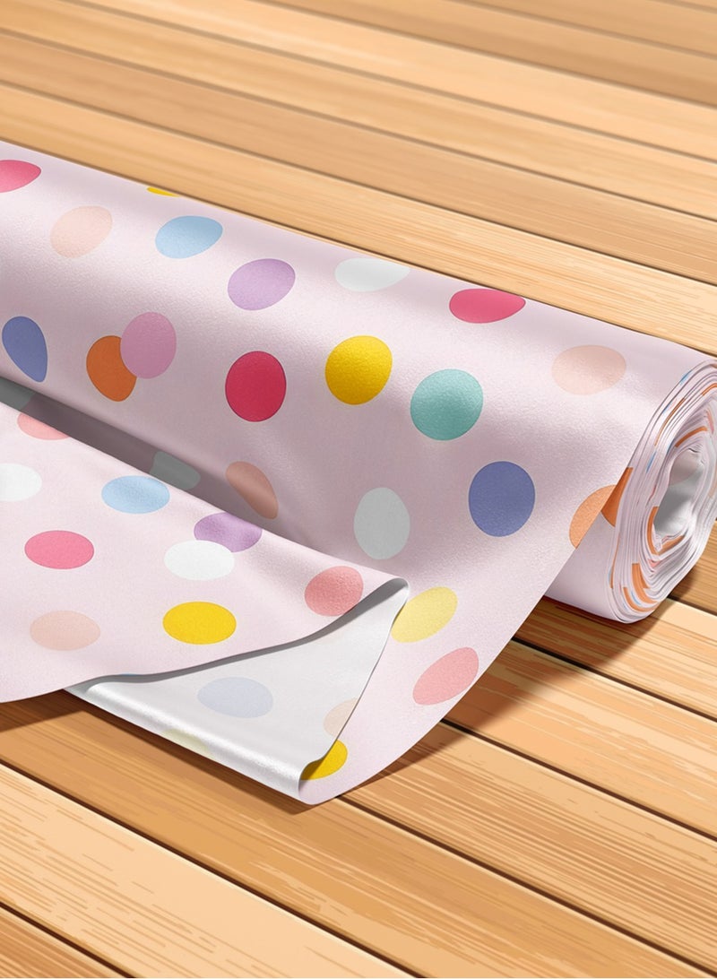 فيلاتو Ù‚Ù…Ø§Ø´ Ø­Ø±ÙŠØ± Ø§Ù„Ù„ÙŠÙ„ Ø¹Ø±Ø§Ù…Ù†ÙŠ Ø¨Ø§Ù„ÙŠØ§Ø±Ø¯Ø©ØŒ ÙˆØ±Ø¯ÙŠ Ø£ØµÙ�Ø± Ø£Ø¨ÙŠØ¶ØŒ Ù…Ù†Ù‚Ø·ØŒ Ø¬Ù„Ø§Ø¨ÙŠØ© Ù…Ø®ÙˆÙŠØ±ØŒ Ø®ÙŠØ§Ø·Ø©ØŒ Ø¹Ø±Ø¶ 58 Ø¨ÙˆØµØ© - Image 5